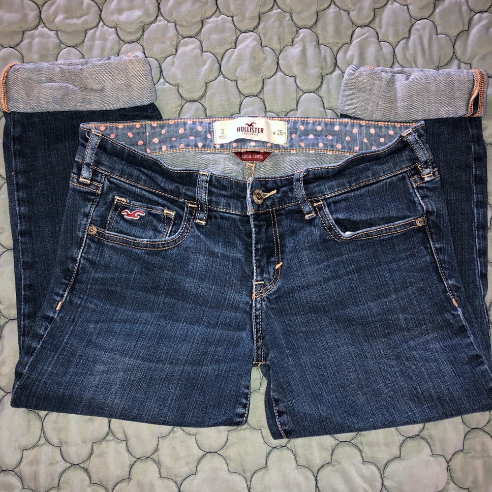 ✂️Price Cut✂️ Hollister Cuff Capris size 3/26